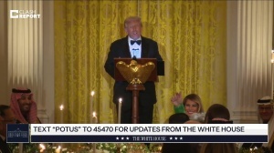 特朗普问‘C罗在哪儿’？嘉宾指出C罗位置，现场响起阵阵掌声